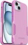 OtterBox iPhone 15 Plus iPhone 14 Plus Only Commuter Series Case Run Wildflower Pink Slim Tough PocketFriendly with Port Protection NonRetail Packaging
