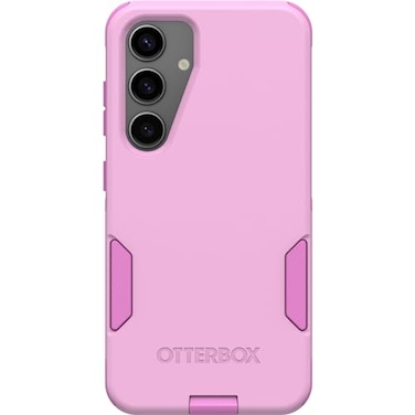 OtterBox Samsung Galaxy S24 Commuter Series Case Run Wildflower Pink Slim Tough PocketFriendly with Port Protection