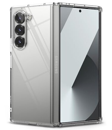 Ringke Fusion for Samsung Galaxy Z Fold 6 Case Always Look Classy UV Coating for Scratch Discoloration Resistant Shockproof Air Pockets Clear