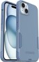 OtterBox iPhone 15 Plus iPhone 14 Plus Only Commuter Series Case Crisp Denim Blue Slim Tough PocketFriendly with Port Protection NonRetail Packaging