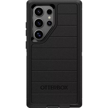 OtterBox Samsung Galaxy S24 Ultra Only Defender Series Case Black Case Only Screenless Rugged Durable with Port Protection Microbial Defense Protection