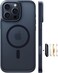 TORRAS Magnetic Shockproof for iPhone 16 Pro Max Case Fit for MagSafe MilitaryGrade Drop Tested Translucent Slim Protective for iPhone 16 Pro Max Case AntiFingerprint AntiScratch Black