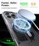 TORRAS Magnetic Shockproof for iPhone 16 Pro Max Case 4X MilitaryGrade Protection Compatible with MagSafe Translucent Case for iPhone 16 Pro Max AntiScratch Guardian 69 Clear