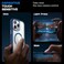 SUPCASE for iPhone 16 Pro Max Case with Camera Control Capture Button Unicorn Beetle Mag Compatible with MagSafe MilitaryGrade Protection Slim Clear Magnetic Phone Case Azure