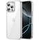 JETech Case for iPhone 16 Pro Max 69Inch NonYellowing Shockproof Phone Bumper Cover AntiScratch Clear Back Clear