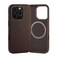 TORRO Case Compatible with iPhone 16 Pro Max Premium Leather MagSafe Charging Compatible Slim Bumper Case Dark Brown
