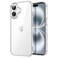 JETech Case for iPhone 16 61Inch NonYellowing Shockproof Phone Bumper Cover AntiScratch Clear Back Clear