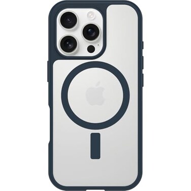 OtterBox iPhone 16 Pro React Series Case Indigo Night UltraThin Stylish Minimalist iPhone Case MagSafe Compatible