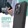 Smartish iPhone 16 Pro Protective Magnetic Case Gripzilla Compatible with MagSafe Rugged Tough Heavy Duty Armor Slim Cover wDrop Tested Protection for Apple iPhone 16 Pro Black Tie Affair