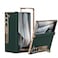 Kalernd for Samsung Galaxy Z Fold 6 Phone CaseLuxury Premier Genuine LeatherFull Body Hinge ProtectionBuiltin Screen ProtectorKickstand Slim Protective Cover for Galaxy ZFold 6 Green