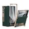 Kalernd for Samsung Galaxy Z Fold 6 Phone CaseLuxury Premier Genuine LeatherFull Body Hinge ProtectionBuiltin Screen ProtectorKickstand Slim Protective Cover for Galaxy ZFold 6 Green