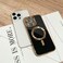 OOK Magnatic Case for iPhone 16 Pro Max Case Compatible with MagSafe Full Camera Lens Protector Gold Electroplate Edge Soft TPU Shockproof Protective Phone Case for Women Men 69 Inch Black