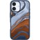 OtterBox iPhone 16 Symmetry Series Case High Desert Marble UltraThin Sleek iPhone Case Protective iPhone Case with Blue Gray Brown Marble Design