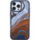 OtterBox iPhone 16 Pro Max Symmetry Series Case High Desert Marble UltraThin Sleek iPhone Case Protective iPhone Case with Blue Gray Brown Marble Design