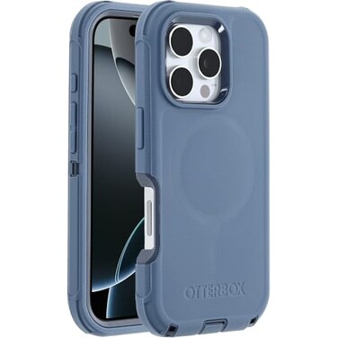 OtterBox iPhone 16 Pro Defender Series Case Baby Blue Jeans Single Unit Ships in Polybag