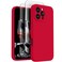 FireNova Designed for iPhone 16 Pro Max Case Silicone Upgraded Camera Protection Phone Case Soft AntiScratch Microfiber Lining Inside 2024 Deep Red