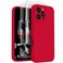 FireNova Designed for iPhone 16 Pro Max Case Silicone Upgraded Camera Protection Phone Case Soft AntiScratch Microfiber Lining Inside 2024 Deep Red