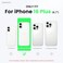 ORNARTO Compatible with iPhone 16 Plus Case 67 Slim Liquid Silicone 3 Layers Full Covered Soft Gel Rubber Phone Case Protective Cover 67 Inch Black