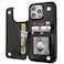 ONETOP Compatible with iPhone 16 Pro Max Wallet Case with Card Holder PU Leather Kickstand Card Slots Case Double Magnetic Clasp and Durable Shockproof Cover 69 Inch Black