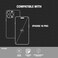 TORRO Case Compatible with iPhone 16 Pro Premium Leather MagSafe Charging Compatible Slim Bumper Case Black