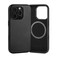 TORRO Case Compatible with iPhone 16 Pro Premium Leather MagSafe Charging Compatible Slim Bumper Case Black