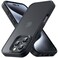 Yriklso for iPhone 16 Pro Case Shockproof for iPhone 16 Pro Phone Case Military Grade Drop Protection Protective Hard Back Slim Translucent CoverBlack