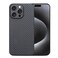 GIMENOHIG Ultra Thin Aramid Carbon Fiber Case for Apple iPhone 16 pro Camera Full Cover Protection Black