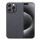 GIMENOHIG Ultra Thin Aramid Carbon Fiber Case for Apple iPhone 16 pro Camera Full Cover Protection Black