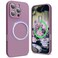 SURPHY Designed for iPhone 16 Pro Max Case Compatible with MagSafe 69 inch 2024 Liquid Silicone Phone Case Camera Protective Soft Microfiber Lining Lilac Purple
