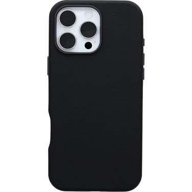 OtterBox iPhone 16 Pro Max Symmetry Series Cactus Leather for MagSafe Noir Ash Black UltraThin Sleek iPhone Case Premium iPhone Case MagSafe Compatible