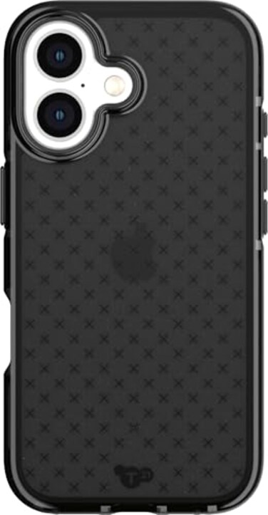 Tech21 EvoCheck for iPhone 16 Impact Protection Case in Smokey