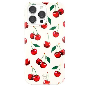 VELVET CAVIAR for iPhone 16 Pro Max Case Cherry Compatible with MagSafe 10ft Drop Tested Red Cherries