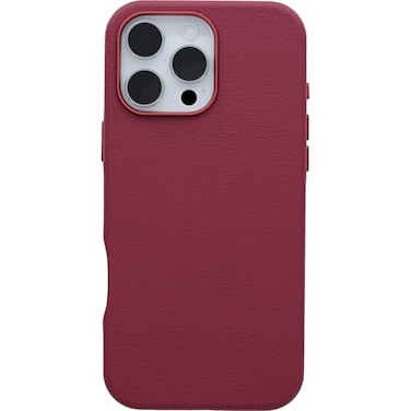 OtterBox iPhone 16 Pro Max Symmetry Series Cactus Leather for MagSafe Foxberry Pink UltraThin Sleek iPhone Case Premium iPhone Case MagSafe Compatible