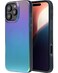 ZAGG Milan Snap Case for iPhone 16 Pro Max Color Changing Finish MagSafe Wireless Charging Compatible 13ft Drop Protection Graphene Reinforced EcoFriendly Raven Feather