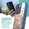 Smartish iPhone 16 Pro Magnetic Case Gripmunk Compatible with MagSafe Lightweight Protective Slim Thin Grip Cover with Microfiber Lining for Apple iPhone 16 Pro Wildflower Fields