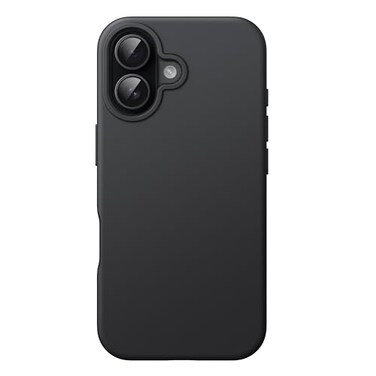 JETech Liquid Silicone Case for iPhone 16 61Inch Silky Soft Touch FullBody Protective Phone Case AntiScratch Shockproof Cover with Microfiber Lining Black