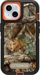 OtterBox iPhone 15 iPhone 14 iPhone 13 Only Defender Series Case Realtree Blaze Camo Case Only Screenless Rugged Durable with Port Protection