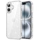 JETech Glitter Case for iPhone 16 61Inch Bling Sparkle Shockproof Phone Bumper Cover Cute Sparkly for Women and Girls Clear