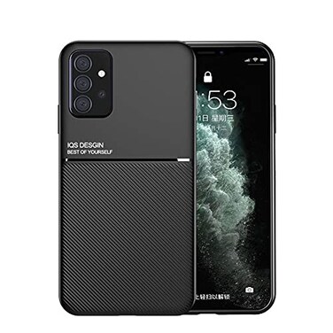 Kepuch Mowen Case Cover Bumper Builtin Metal Plate for Samsung Galaxy A52 5G Black