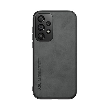 Kepuch Silklike Case for Samsung Galaxy A33 5G Cover Bumper Builtin Metal Plate for Samsung Galaxy A33 5G Black