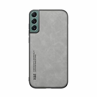 Kepuch Silklike Case for Samsung Galaxy S21 FE 5G Cover Bumper Builtin Metal Plate for Samsung Galaxy S21 FE 5G Gray