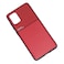 Kepuch Mowen Case Cover Bumper Builtin Metal Plate for Samsung Galaxy A71 4G Red