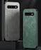 Kepuch Silklike Case for Samsung Galaxy S10 Cover Bumper Builtin Metal Plate for Samsung Galaxy S10 Green