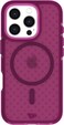 Tech21 EvoCheck for iPhone 16 Pro Compatible with MagSafe Impact Protection Case in Plum