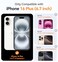 CANSHN Magnetic for iPhone 16 Plus Case Clear Upgraded Full Camera Protection Compatible with Magsafe NonYellowing Protective Shockproof Bumper Clear