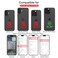 KSELF Leather Case for iPhone 16 Pro Max Case Protective Slim with Kickstand Shockproof Phone Cases Builtin Invisible Stand Compatible with iPhone 16 Pro Max 69 Brown