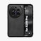 Kepuch Silklike Case Compatible for Vivo X200 Pro Magnetic Holder Builtin Metal Plate Cover Bumper Black