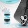Speck CandyShell Grip iPhone 16 Case Slim MagSafe Black GlitterSteel Black