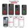 KSELF Leather Case for iPhone 16 Protective Slim with Kickstand Builtin Invisible Stand Compatible with iPhone 16 61 Brown
