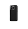 UNIQ KEVA MAX iPhone 16 Pro Case Black Aramid Fiber Impact Protection Minimalist Business Phone Case with Builtin Stand